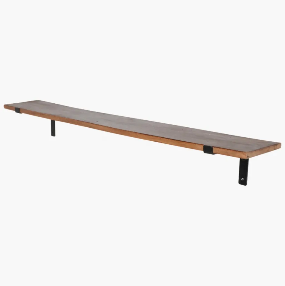 Arbetsrum|Hyllor Vintage|Reforma Vägghylla 'Factory' 120cm - Natur