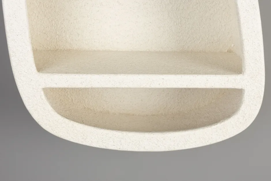 Arbetsrum|Vägghyllor|Dutchbone Vägghylla 'Veda' 1M - Beige